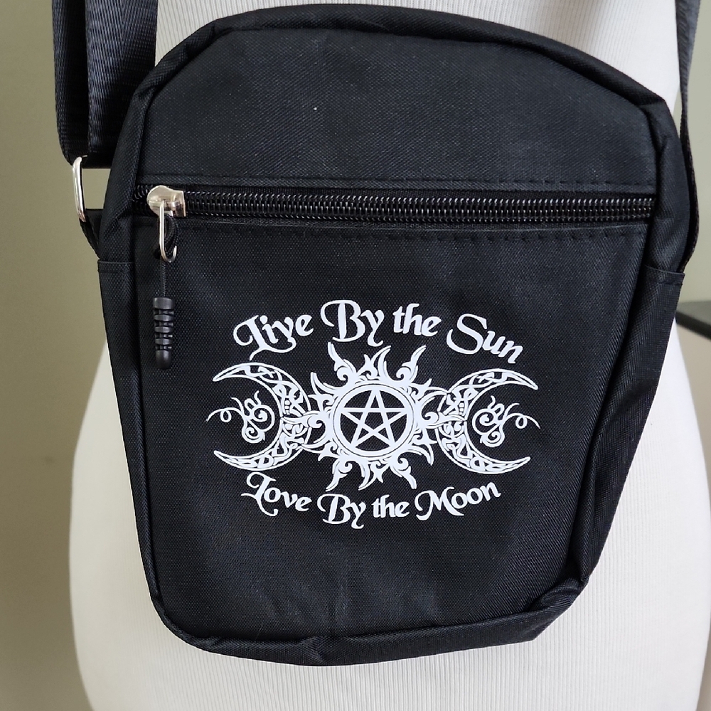 Live by the Sun, Love by the‎ Moon Crossbody Bag
